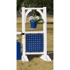 lattice with flower basket 6ft Jump Standards