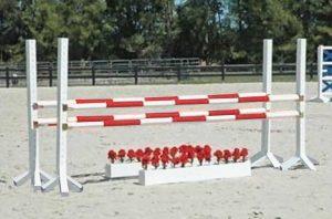 schooling oxer complete jump asa23