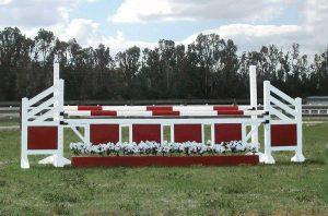 two tone oxer complete jump asa45