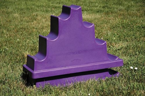 the stacker in purple