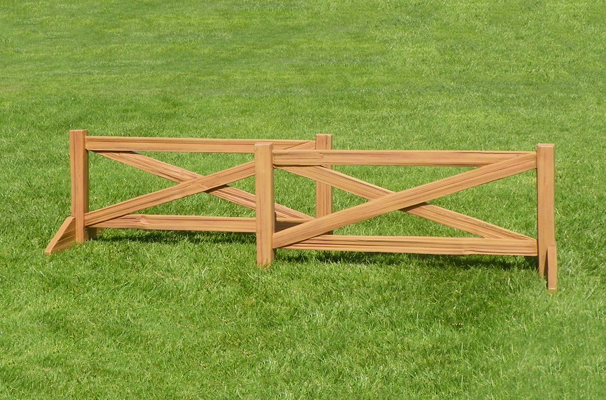 Cedar Split Rail Fence Arena Supplies