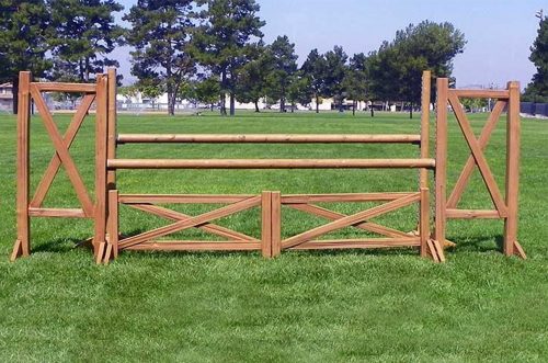 cedar split rail fence complete cedar jump