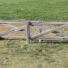 cedar split rail fence weathered cedar