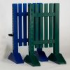 mini pony jump standards blue and green