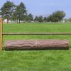 nature's perfect jump poles birch cedar weathered cedar log poles vertical log jump bsa89