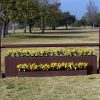 Picket Wall in Brown