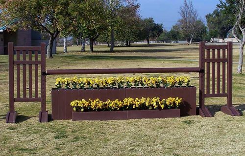 Picket Wall in Brown