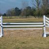 travertine rock jump standards oxer travertine complete jump bsa29