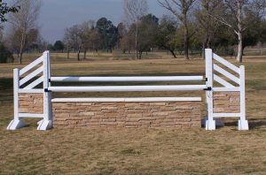 travertine rock wall