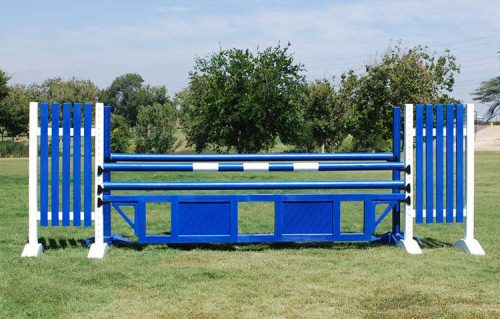 Picket Board 6ft Two Tone Jump Standards