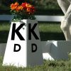 Berkshire Dressage Letters with Bottom Set of 8 with flowers