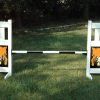 solid picket top jump set with halloween graphic panels