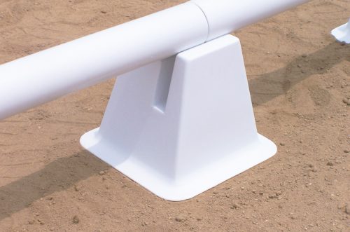 wellington arena line cone with round rail