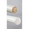 8' solid white perfect poles set of 4