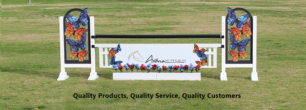 arena-supplies-custom-butterfly-horse-jump quality products, quality service, quality customers