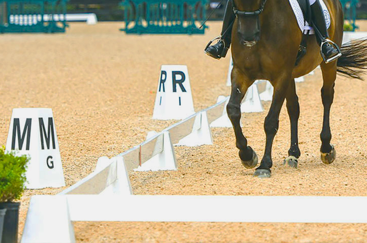 Sundance Driving Arena with Berkshire Letters Dressage Arenas