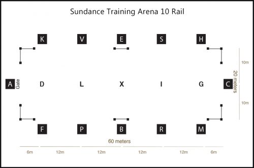sundance trainer arena 10 rail