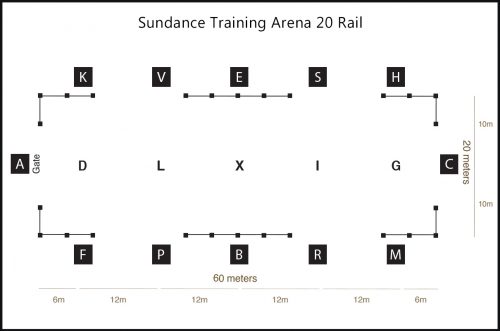 sundance trainer arena 20 rail