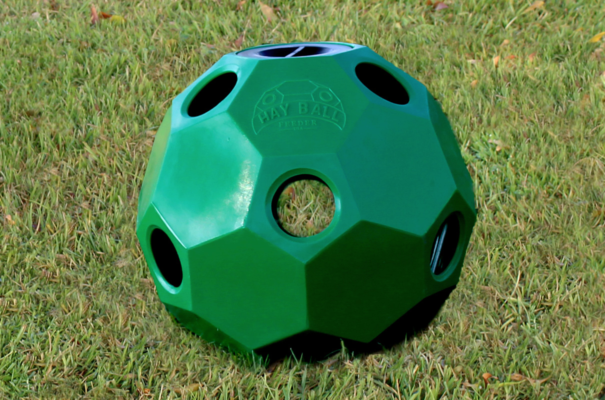 Hay Ball Feeder Horse And Rider Arena Supplies