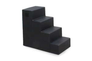 4 step mounting block black