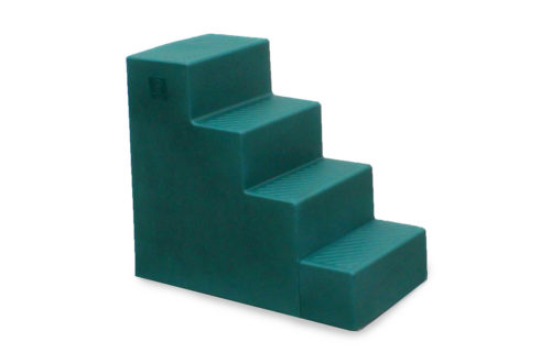 4 step mounting block green