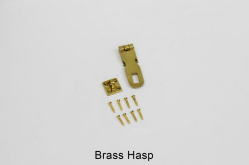 brass hasp