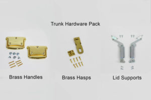 brass trunk hardware package