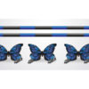 graphic hurdle blue butterfly