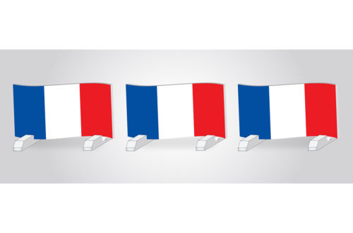 graphic flag hurdle france