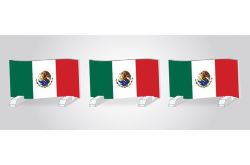 graphic flag hurdle mexico