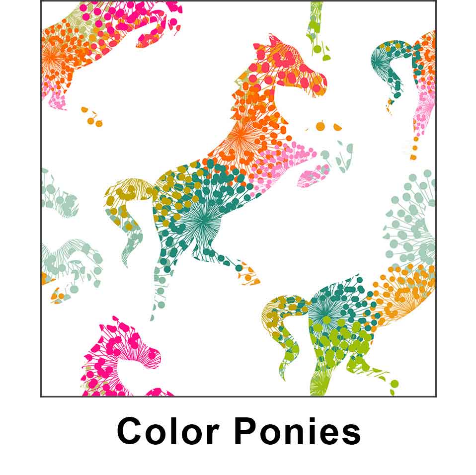 color ponies