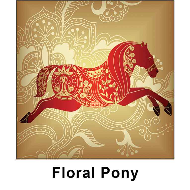 floral pony