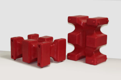 riser max jump block pair in red