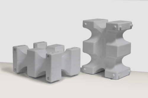 riser max jump block pair in white