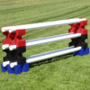 riser max jump blocks 3 pair red, black and blue