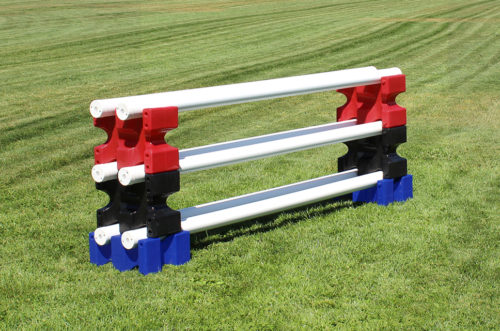 riser max jump blocks 3 pair red, black and blue