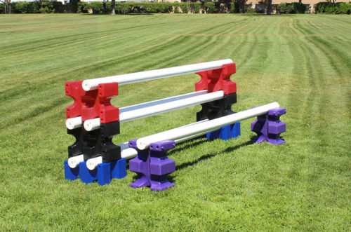 riser max jump blocks 4 pair red, black, blue, and purple