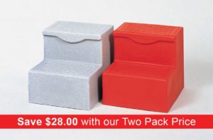 2 step mounting block two pack save $28
