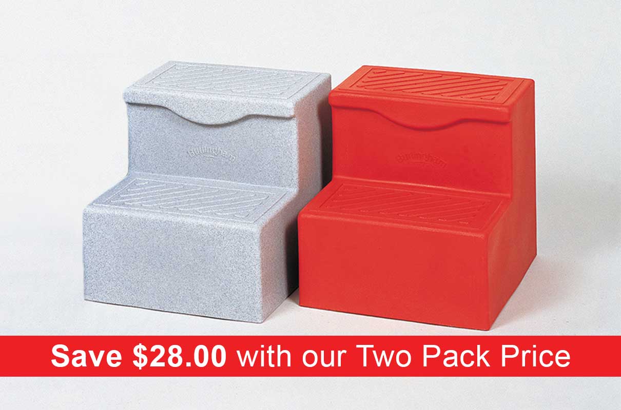 2 Step Mounting Block Two Pack Stable Equipment