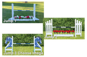 image jump set, skinny picket jump set, kid schooling standard & flower box