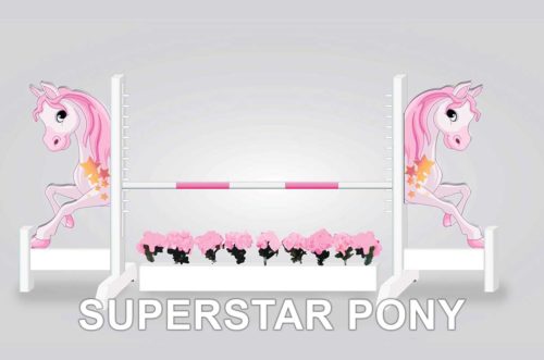 superstar pony with flowerbox