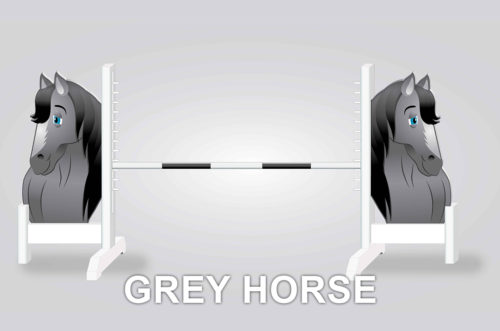 grey horse